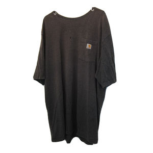 CARHARTT Original Fit GRAY POCKET Short Sleeve Men’s T-SHIRT - 3 XL XXXL  TALL